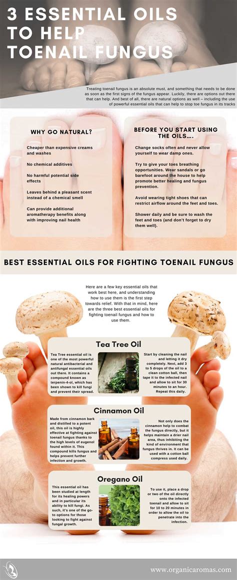 3 Essential Oils to Help Toenail Fungus - Organic Aromas®