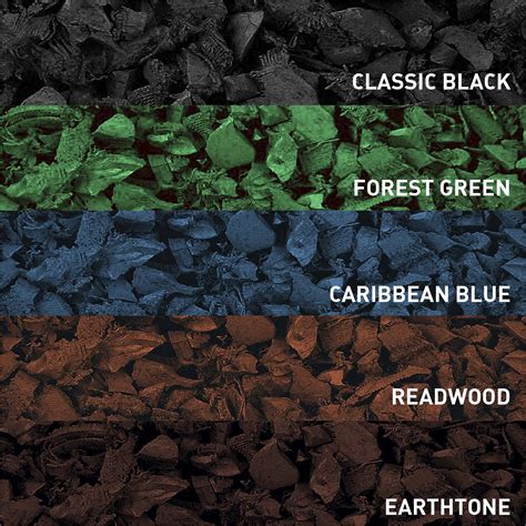 Buy NuPlay Rubber Mulch Landscaping Bark – Rubber Nugget Weed Barrier ...