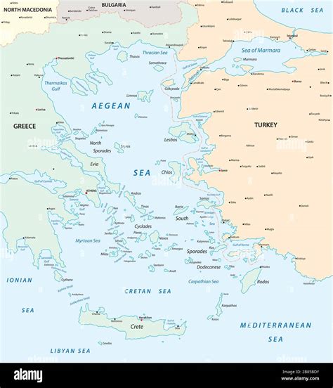 All of turkey and greece map hi-res stock photography and images - Alamy