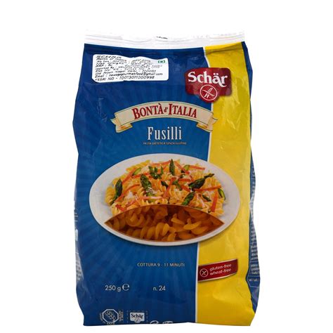 Schar GF Fusilli Pasta, 250g : Amazon.in: Grocery & Gourmet Foods