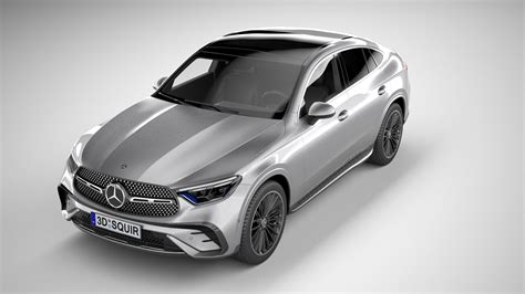 Mercedes-Benz GLC Coupe AMG 2024 3D - TurboSquid 2067202