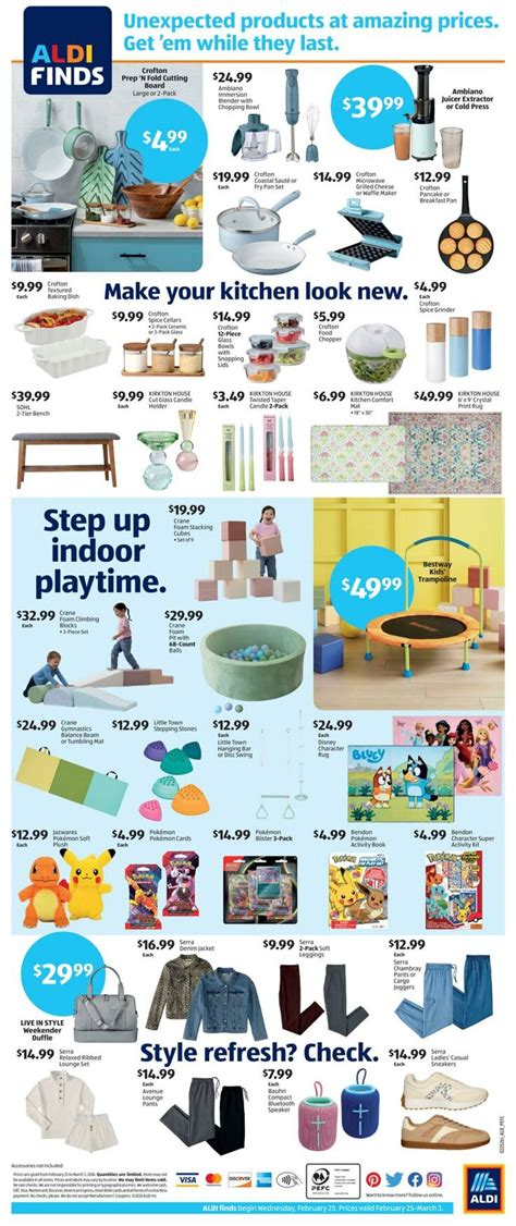 Aldi Promotional Ad - Valid from 02/25 to 03/03 - Page nb 2 ...