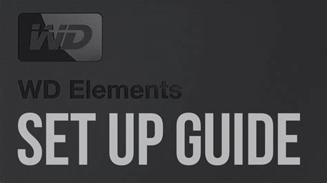 Image result for WD Elements Quick Install Guide