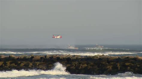 One person rescued, one still missing after a boat capsizes off Salisbury