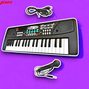 Mahi Zone 37-Key Musical Piano Keyboard with Microphone 430A1 Song ...