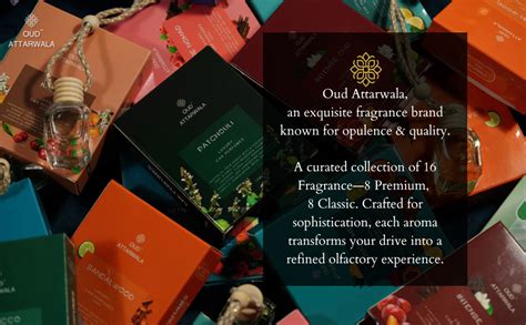 Oud Attarwala Camphor Car Hanging Perfume - 10 ML Glass Bottle, Unique ...