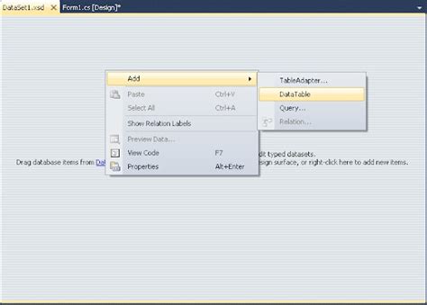 Image result for Dataset Tutorial in C