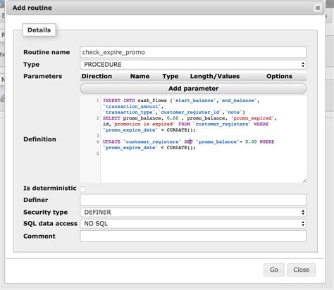 Image result for MySQL Procedure