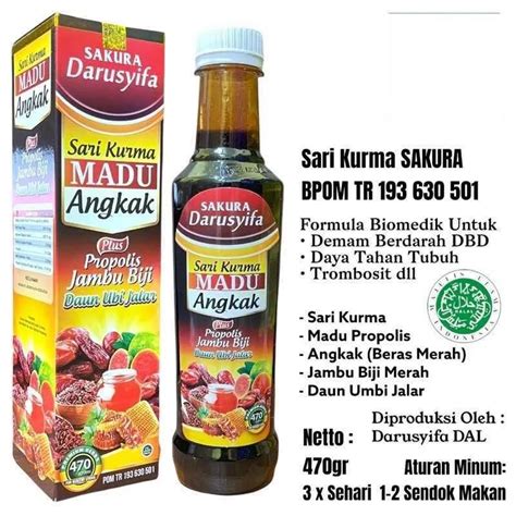 manfaat kurma madu angkak plus herbal