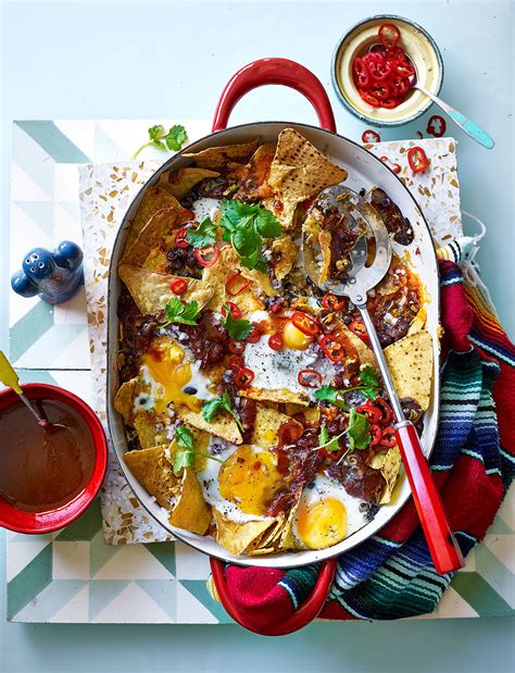Chilaquiles - breakfast nachos recipe | Sainsbury`s Magazine