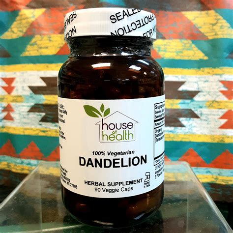 Dandelion Root Capsules, Organic - Local House of Health