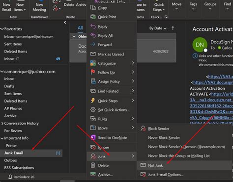 Image result for How to Recover Junk Folder Code