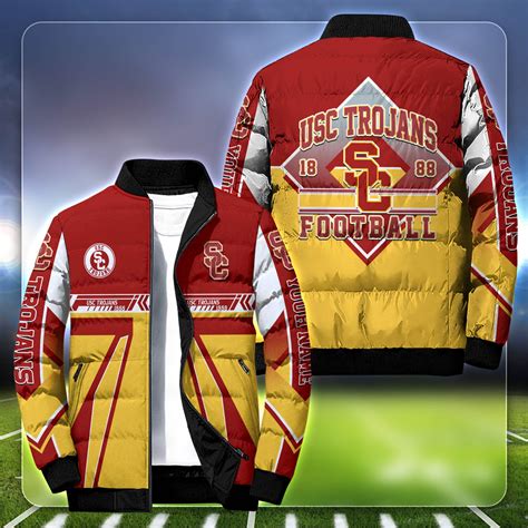 USC Trojans Personalized Outdoor Coat Puffer Jacket ETHY-53501 - Sports ...