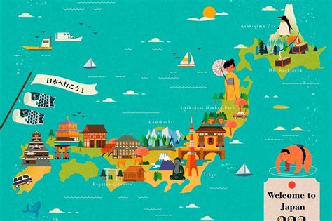 Japan Travel Map 的图像结果