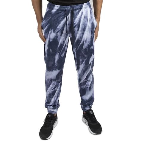 Vibes Men's Fleece Printed Jogger Pants