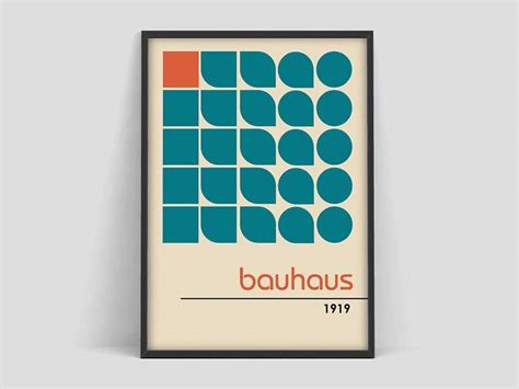 Buy HJGB Bauhaus , 100 years of Bauhaus, Bauhaus exhibition prints, ert ...