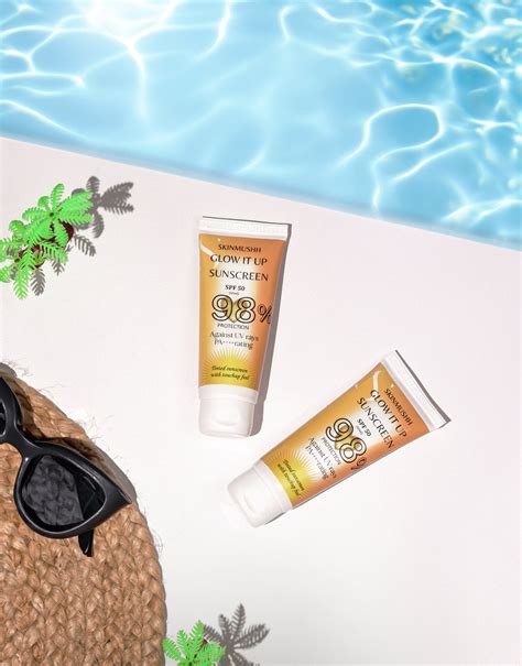 Glow it Up SPF-50 Sunscreen – skinmushh
