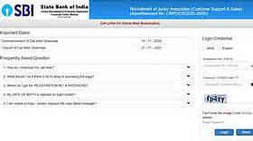 SBI Releases Clerk Mains Admit Card 2025 For Over 5,000 Vacancies At ...