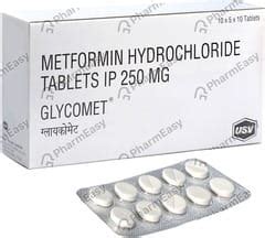 Glycomet Tablet: Uses, Side-effects, Price, Dosage & More Info - PharmEasy