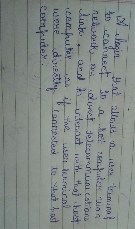 explain remote login - Brainly.in