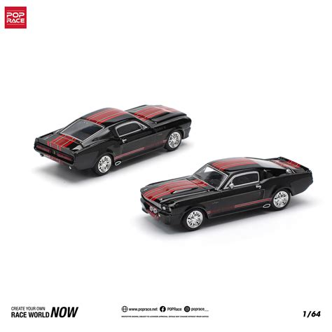 SHELBY MUSTANG GT500 DARK CHROME PR640218 by Pop Race