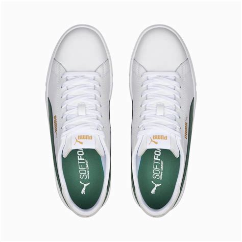 Puma Brand Men's Serve Pro Lite Sneakers Shoes 374902 01 (White/Green ...
