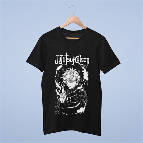 Jujutsu Kaisen Gojo Satoru black T-shirt – The STATIC Store