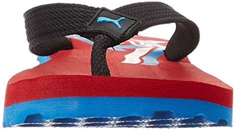 Buy Puma Mens Wave II DP High Risk Red-Cloisonne-White-Black Flip Flop ...