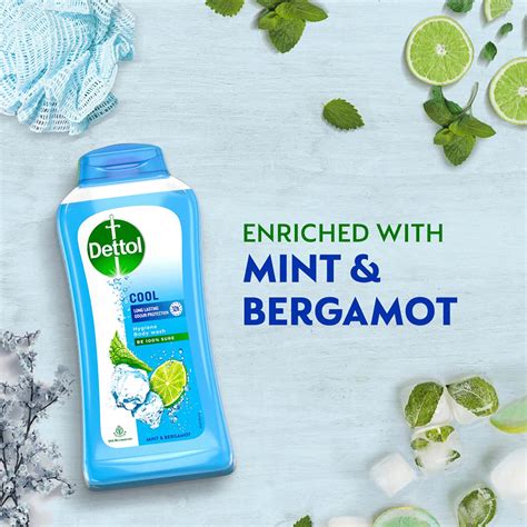 Buy DETTOL BODY WASH AND SHOWER GEL FOR WOMEN AND MEN COOL - 250ML ...
