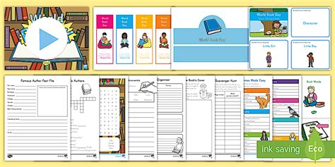 World Book Day Activity Pack for K-2nd Grade | Twinkl USA