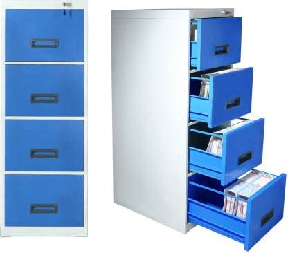 Laxmi kapat Steel 4 Drawer Filing Cabinet | Office File Cabinet ...