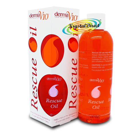 Derma V10 Rescue Oil - Nourishing Blend for Ageing India | Ubuy