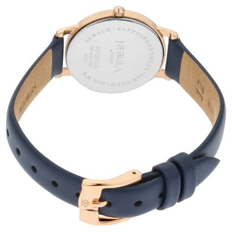 Buy Online Titan Nebula Lustre Quartz Analog 18 Karat Solid Gold Watch ...