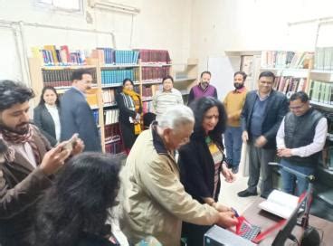 Launch of Inclusive Library by Hon'ble VC, AUD | Dr. B. R. Ambedkar ...