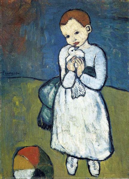 Child with Dove by Pablo Picasso | Buy Posters, Frames, Canvas ...
