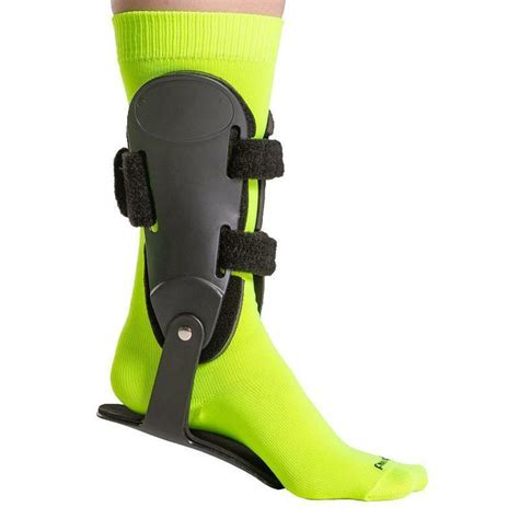 BraceAbility Rigid Hinged Ankle Sprain Stabilizer & Shoe