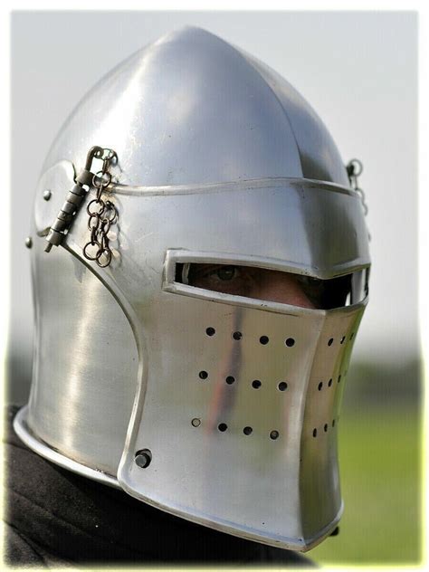 18G Steel Medieval Barbuta Great Knight Templar India | Ubuy