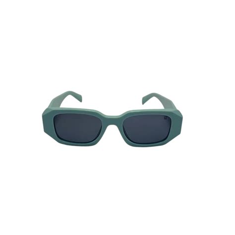 Alfa "Slime" Rectangular Unisex Sunglasses Lt 01 – Lenstrack