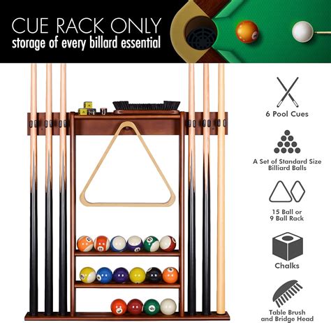 XCSOURCE Pool Cue Rack Only, Pool Stick Holder Wall India | Ubuy