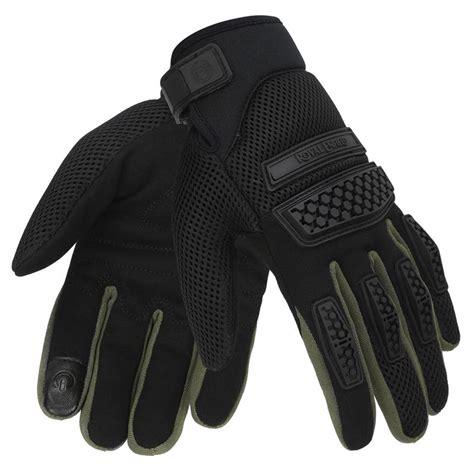 Royal Enfield Urban Hustler Riding Gloves (Olive Black)– Moto Central