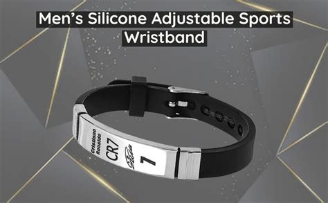 Buy University Trendz Star Football Player Bracelet - Men's Silicone ...