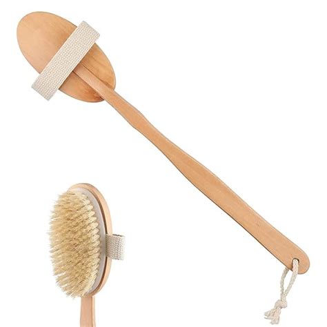 Buy Rustic Rituals 2-in-1 Dry Skin Body Brush with 11 inch Removable ...