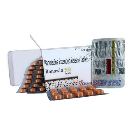 Ranolazine 500Mg Tablets Mcbrex Lifesciences