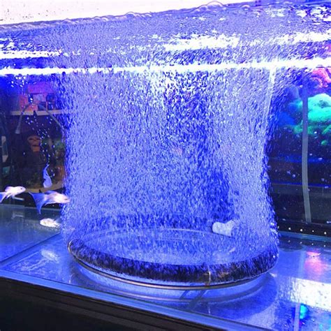 Aquarium Round Air Bubble Diffuser Ring Fish Pond Oxygenation Bubbler ...