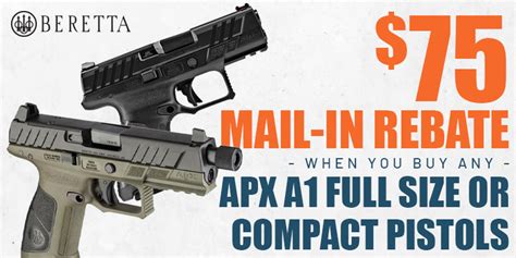 Beretta Rebate: APX A1 Rebate | Sportsman's Outdoor Superstore