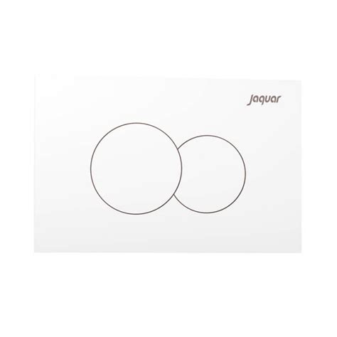 Jaquar Flush Plate Opal JCP-WHM-152415 - White Matt on Decure.in