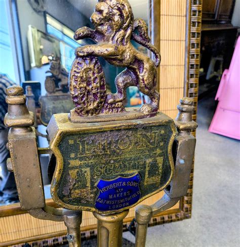 Buy Herbert & Sons Lion Quick Action Scale London England Online in ...