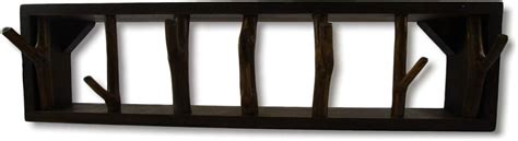 Buy roro 22 inch Handmade Wood Twig Branch Hat Coat and Key Hook Rack ...