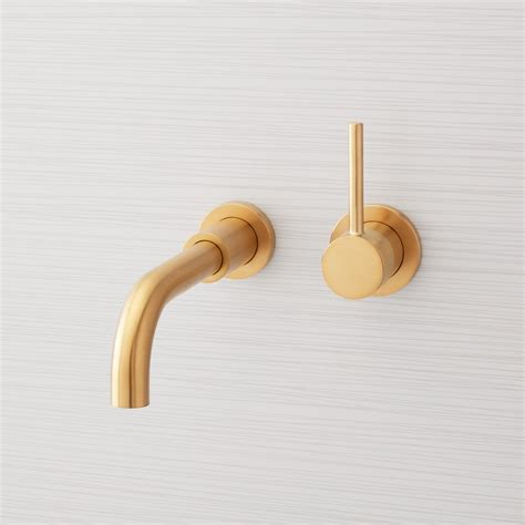 Lexia Wall-Mount Bathroom Faucet | Signature Hardware