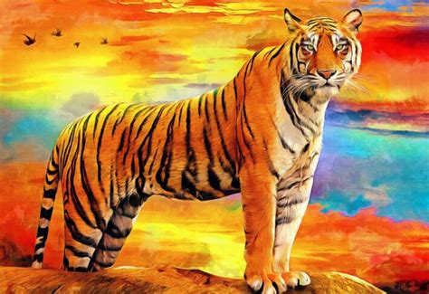 Shop Tiger Print Wallpaper – ₹99/sq ft
